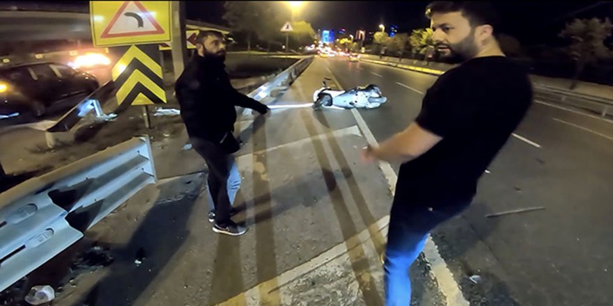 Ünlü Youtuber Hakkı Alkan trafik kazası geçirdi